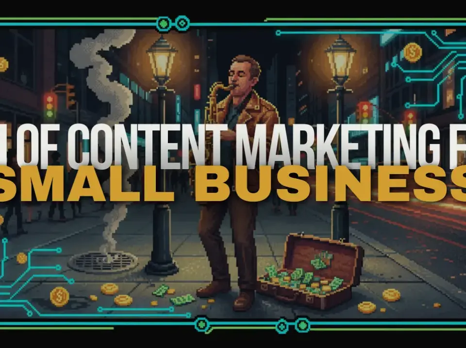 roi of content marketing for small business